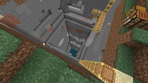 Image result for Mining Hole Minecraft Tutorial