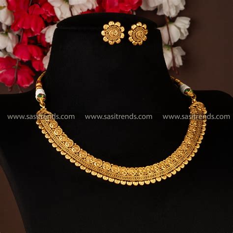 Exquisite Antique Gold-Plated Designer Jewellery Set for Traditional ...