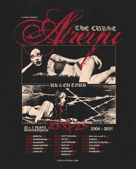Atreyu announce 'The Curse' anniversary European tour - Distorted Sound ...