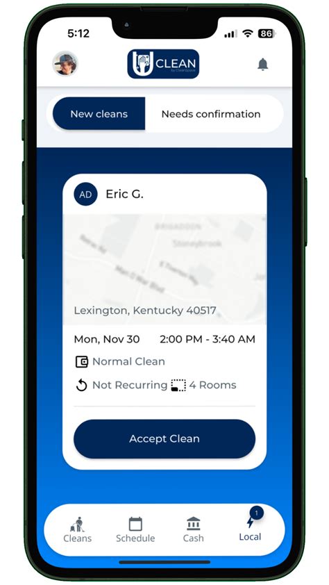 uClean - Find House Cleaning Jobs with Our App