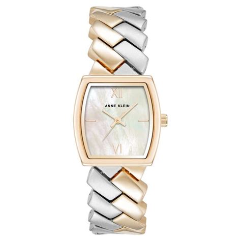 Buy Online Anne Klein Quartz Analog Mother Of Pearl Dial Metal Strap ...