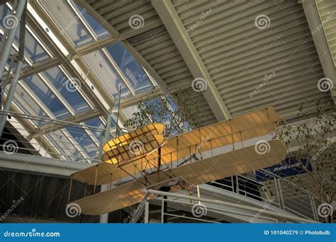 Airplane Replica in the Ohio Aerospace Institute Editorial Stock Image ...