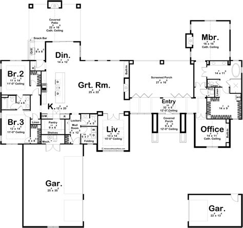 Hillside House Plans Open Floor Plan