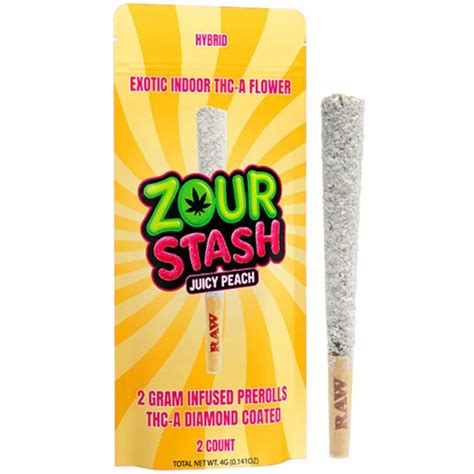 Buy Zour Stash THCa Liquid Diamonds Pre-rolls 4g 2ct Online