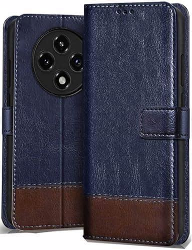 SHINESTAR Ultimate Dual Shade Leather Finish Flip Back Cover for Oppo ...