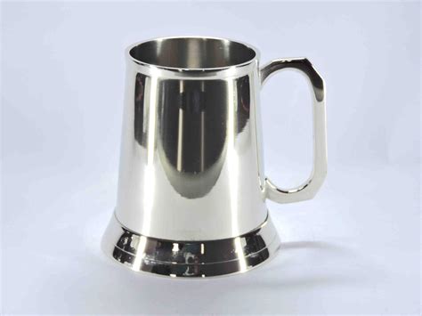 Buy AVS Silver Beer Mug - BEM-003 Online at Low Prices in India - Amazon.in