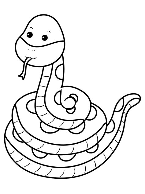 Explore 25 free printable snake coloring pages 🐍🎨 - Coloringpagesforkids.net