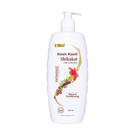 Buy Patanjali Kesh Kanti Shikakai Hair Cleanser 650 Ml, Natural ...