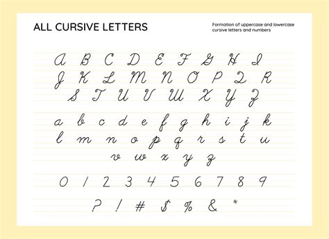 Cursive Alphabet - 10 Free PDF Printables | Printablee