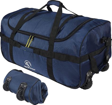 REDCAMP 30" Foldable Travel Duffel Bag, Navy Blue - Walmart.com