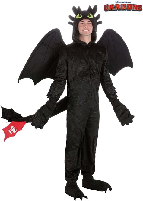 Fun Costumes How to Train Your Dragon: Adult Toothless Costume | India ...