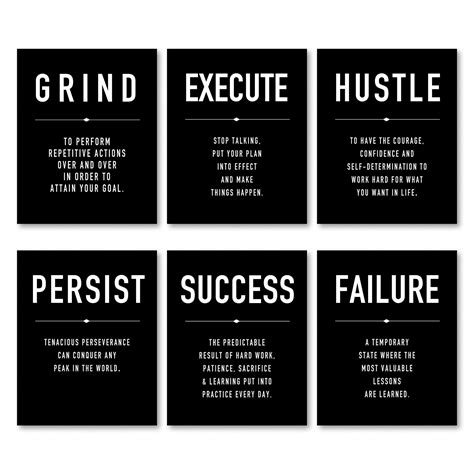 Buy Maxee Inspirational Wall Art Motivational Wall Art Inspirational ...