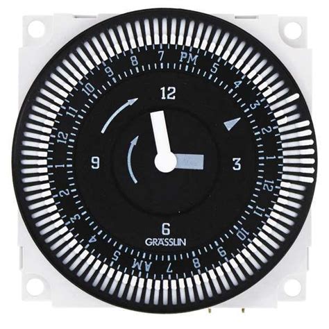 Intermatic Electromechanical Timer, 24-Hour, SPDT FM1STUZ-120U | Zoro
