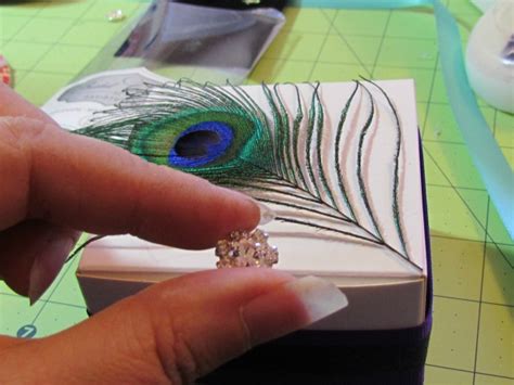 Peacock Gift Box Tutorial 的图像结果
