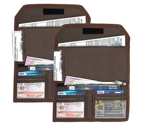 DAHSHA 2 Pack Two Wheeler/Car Document Holder Vehicle Registration ...