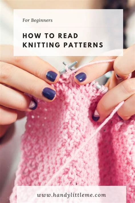 Image result for How to Read Knitting Patterns
