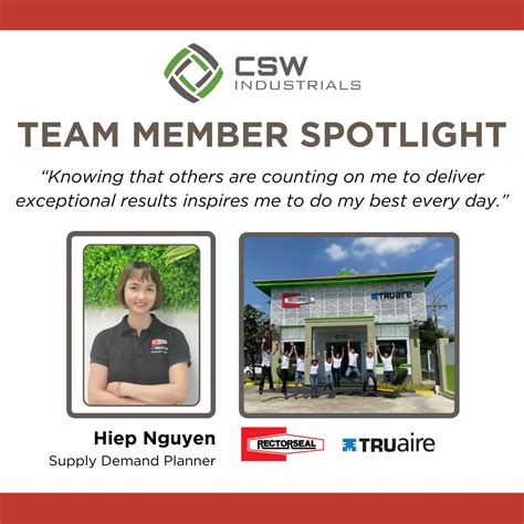 CSW Industrials Inc. on LinkedIn: #thankyou #teamwork #respect #people ...