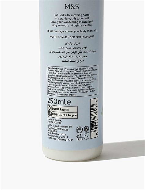 Buy Geranium Hand & Body Lotion 250ml at Marks & Spencer