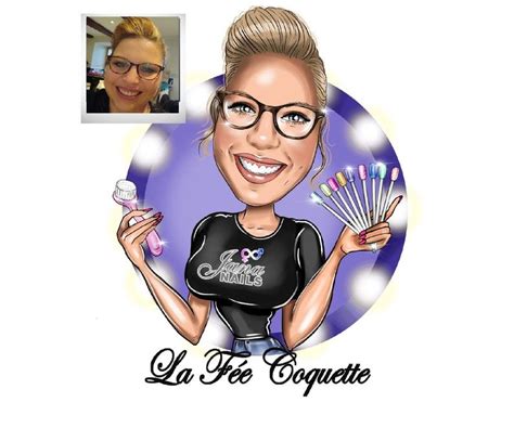 Diseño de logotipo de manicurista logotipo de dibujos animados ...