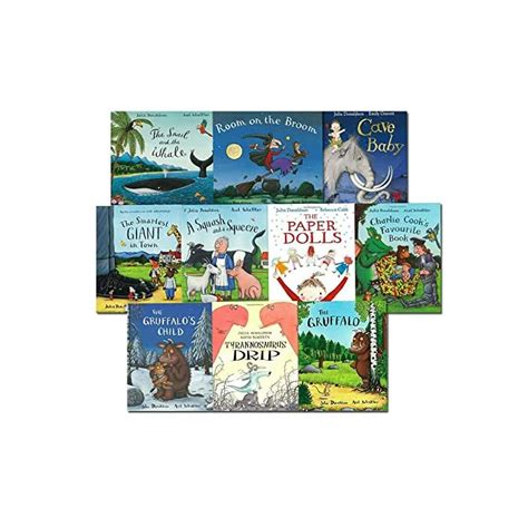 Buy Julia Donaldson X 10 Book Collection Set (The Gruffalos Child, The ...