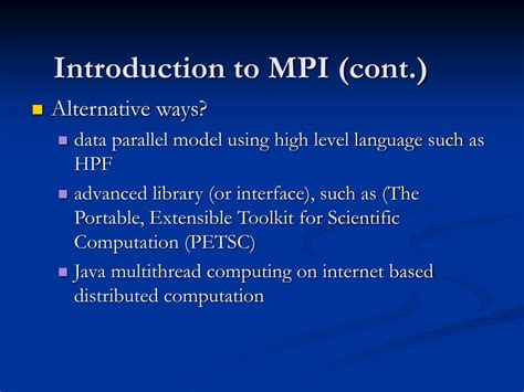 Parallel Programming Using MPI 的图像结果