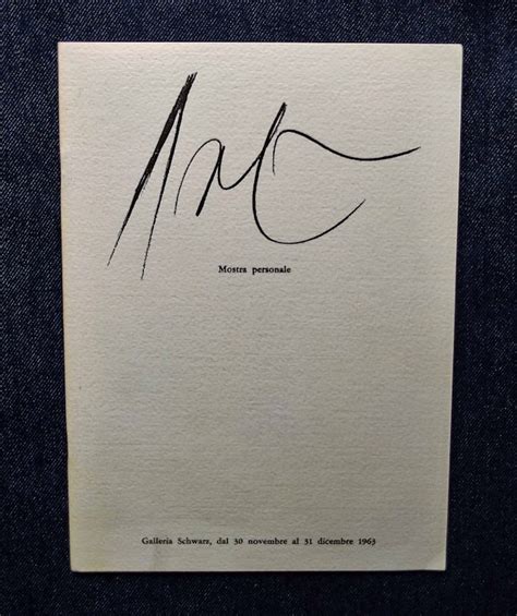 1963年 ハンス・アルプ Arp Mostra personale Galleria Schwarz Jean Arp/Hans Arp ...