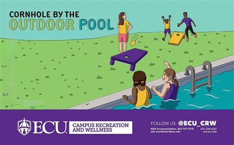 Cornhole at the Outdoor Pool Lawn, 128 Eakin Student Recreation Center ...