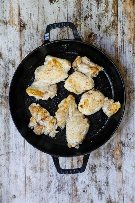 Tuscan Chicken Thigh Skillet · Easy Family Recipes