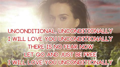 Katy Perry - Unconditionally Lyrics (New Single 2013) - YouTube