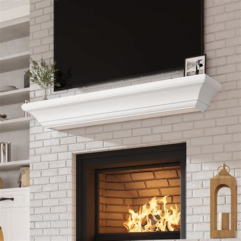 Amazon.com: MANTELSDIRECT Mantels Direct Salem Wood Mantel Shelf with ...