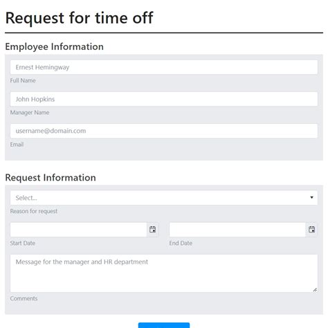 Image result for Leave Request Process