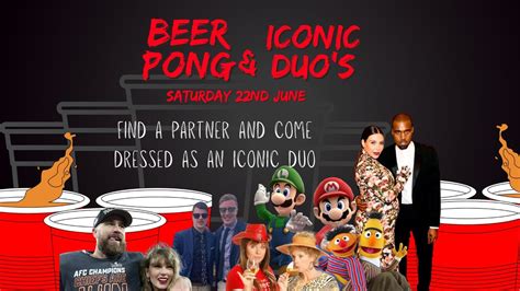 Iconic Duos & Beer Pong, Central United Football Club Inc, Adelaide, 22 ...