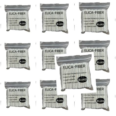 DIGITAL (1000 Pcs) IMPORTED Fiber Sleeves 60MM - SPLICE PROTECTION ...