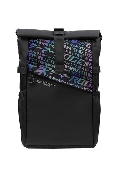 ASUS ROG BP4701 43.18 cm Gaming Backpack (Black), with Holographic ...