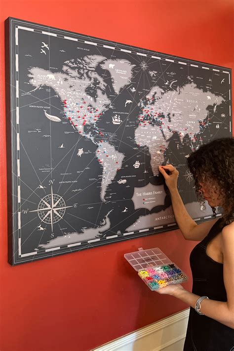 Push Pin World Map 的图像结果