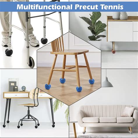 4PCS - Walker Glide Balls Precut Walker Tennis Balls for Furniture Legs ...