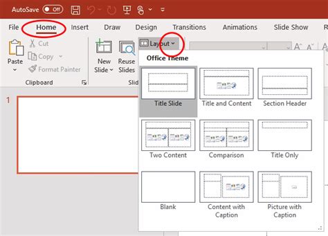 Layout View PowerPoint 的图像结果