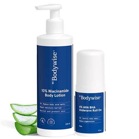Buy Be Bodywise Underarm Brightening Kit | Underarm Roll On & 10% ...