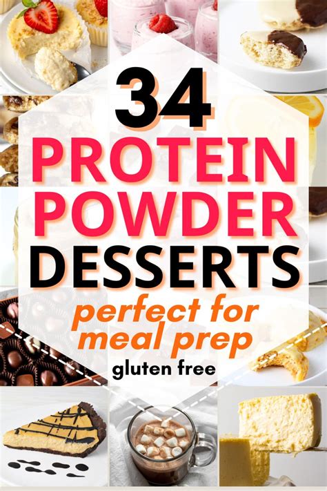 34 Protein Powder Desserts (Easy, Healthy Recipes) - proteincakery.com