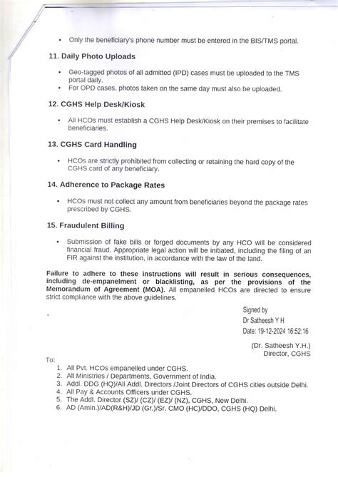 All India BSNL Pensioners' Welfare Association. - Advisory to all CGHS ...