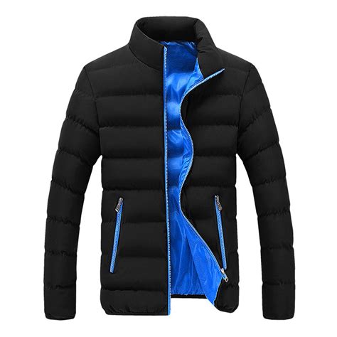 Dezsed Mens Winter Coats Clearance Men Winter Warm Slim Fit Thick ...