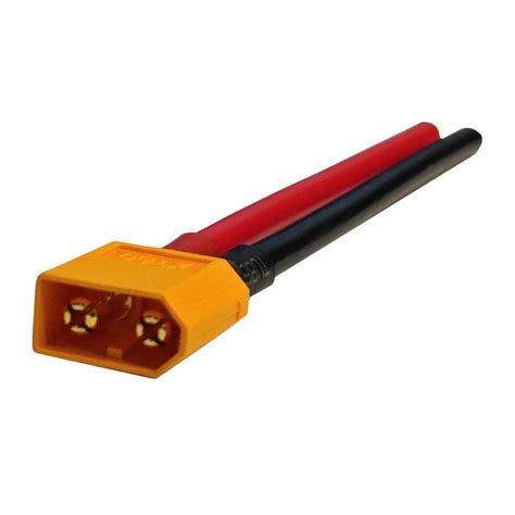 Probots XT60 Male connector with 18AWG Silicon Wire 10cm Buy Online India