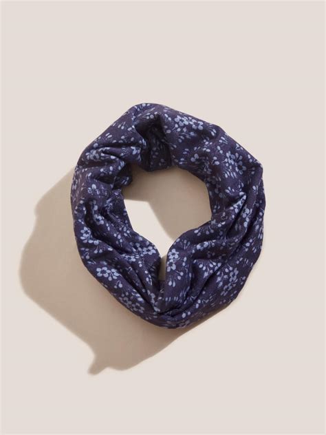 Versatile 1 Size Jersey Roll in NAVY MULTI | White Stuff