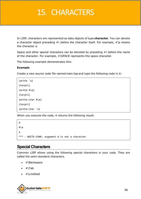 Common Lisp Tutorial 的图像结果