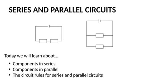 Image result for Physics Parallel Circuits GCSE