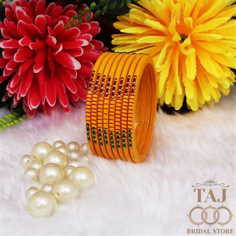Lac Bangles Online – Lakh & Lacquer Bangle Sets for Women | Taj Bridal ...