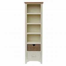 Slim Bookshelves by Kansas Slim Bookcase With Baskets Slim Bookshelves