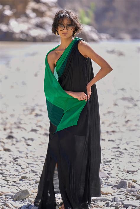 Dash and Dot - OMBRÉ DRAPED SARI GOWN | Online Store – dash and dot