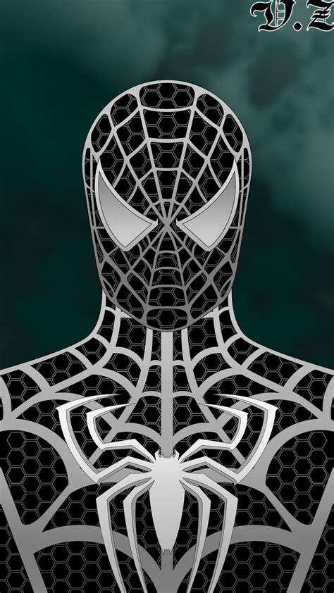 Black suit spidey (art by me) : r/Spiderman