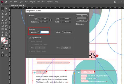 Image result for InDesign Text Box into Columns
